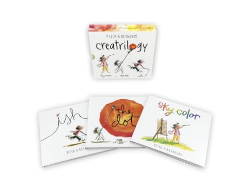 Peter Reynolds Creatrilogy Box Set (Dot, Ish, Sky Color) by