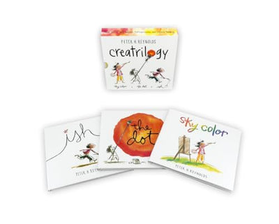 Peter Reynolds Creatrilogy Box Set (Dot, Ish, Sky Color) by