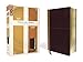 KJV, Amplified, Parallel Bible, Large Print, Leathersoft, Tan/Burgundy, Red Letter: Two Bible Versions Together for Study and Comparison