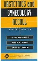 Obstetrics and Gynecology Recall (Recall Series)