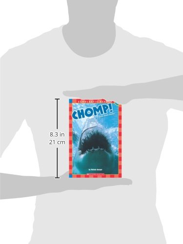 Chomp! A Book About Sharks (level 3) (Scholastic Reader) — back cover