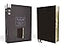 NASB, Thinline Bible, Bonded Leather, Black, Red Letter, 1995 Text, Thumb Indexed, Comfort Print