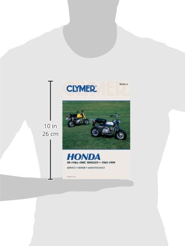 Clymer Honda 50-110cc OHC Singles, 1965-1999: Service, Repair, Maintenance (Clymer Motorcycle)