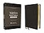 NRSVue, Holy Bible with Apocrypha, Premium Goatskin Leather, Black, Premier Collection, Art Gilded Edges, Comfort Print