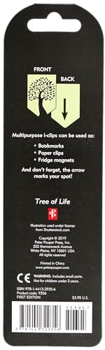 Tree of Life i-clips Magnetic Page Markers (Set of 8 Magnetic Bookmarks)