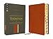 ESV, Thompson Chain-Reference Bible, Genuine Leather, Calfskin, Tan, Red Letter, Thumb Indexed