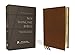 NIV, Thinline Bible, Premium Goatskin Leather, Brown, Premier Collection, Black Letter, Art Gilded Edges, Comfort Print