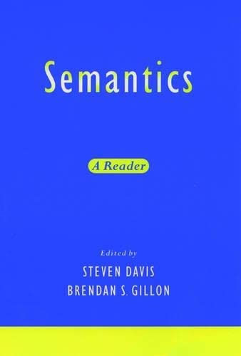Semantics: A Reader