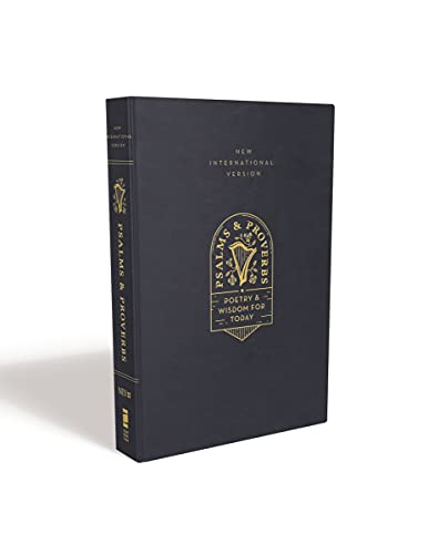 NIV, Psalms and Proverbs, Leathersoft over Board, Navy, Comf