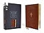 NASB, Thinline Bible, Leathersoft, Brown, Red Letter, 1995 Text, Comfort Print