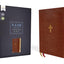 NASB, Thinline Bible, Leathersoft, Brown, Red Letter, 1995 Text, Comfort Print