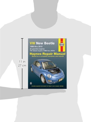VW New Beetle, 1998-2000 (Haynes Manuals) — back cover