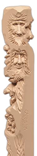 Noses and Hair Study Stick Kit (Learn to Carve Faces with Harold Enlow): Learn to Carve Noses and Hair Booklet & Noses and Hair Study Stick (Fox Chapel Publishing) Sturdy Resin & Step-by-Step Booklet