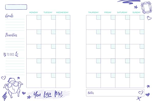 Friends: 12-Month Undated Planner: (Friends TV Show Gift, Friends Planner, Friends Gift, Undated Planner)
