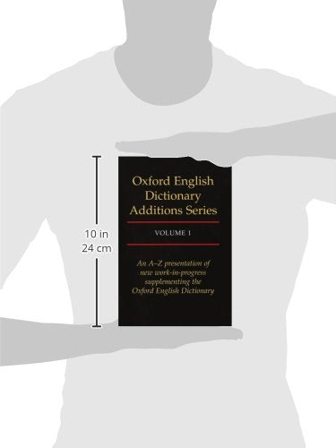 Oxford English Dictionary Additions Series, Vol. 1