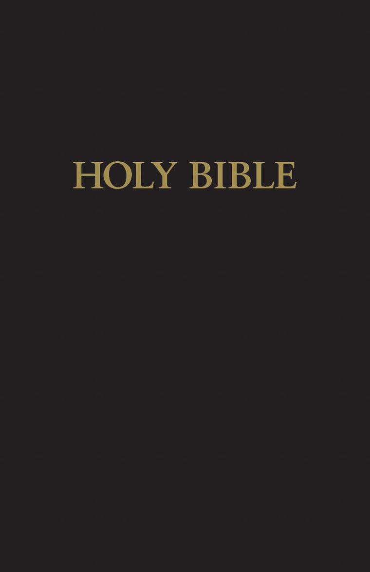 KJV Large Print Pew Bible (Hardcover, Black)