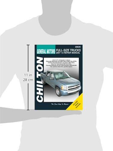 Chilton's General Motors Full-Size Trucks 2007-13 Repair Manual: Covers U.S. and Canadian Models of Chevrolet Silverado, GMC Sierra and Sierra Denali ... Avalanche Two and Four-Wheel Drive Versions