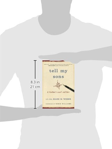 Tell My Sons: A Father's Last Letters — back cover