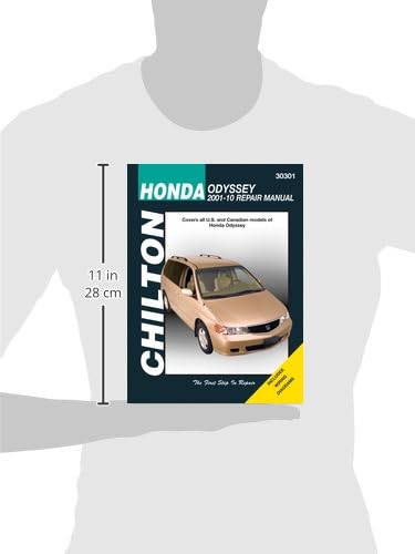 Chilton Total Car Care Honda Odyssey 2001-2010 Repair Manual