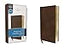 NIV, Pocket Thinline Bible, Leathersoft, Brown, Red Letter, Comfort Print
