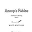 Aesops Fables (Imitation In Writing)