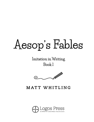 Aesops Fables (Imitation In Writing)
