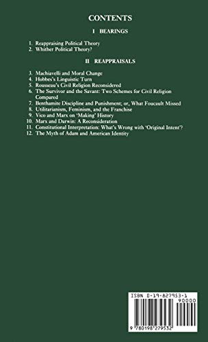 Reappraising Political Theory: Revisionist Studies in the History of Political Thought