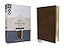 NIV, Thinline Bible, Passaggio Setting, Leathersoft, Brown, Red Letter, Comfort Print: Elegantly uniting single and double columns into one Passaggio Setting Bible design