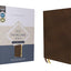 NIV, Thinline Bible, Passaggio Setting, Leathersoft, Brown, Red Letter, Comfort Print: Elegantly uniting single and double columns into one Passaggio Setting Bible design