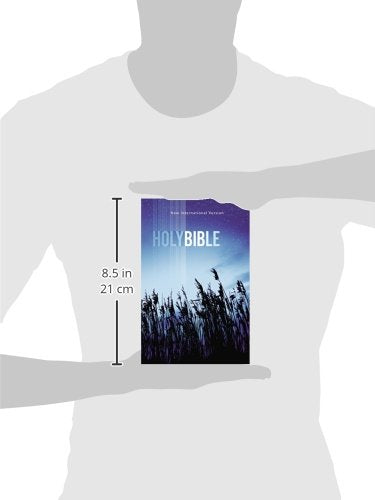 NIV, Outreach Bible, Paperback, Blue