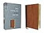 NIV, Thinline Bible, Giant Print, Leathersoft, Brown, Red Letter, Comfort Print