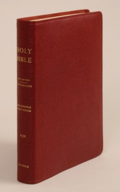 The Old Scofield Study Bible, KJV, Standard Edition