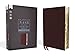 NASB, Thinline Bible, Large Print, Bonded Leather, Burgundy, Red Letter, 1995 Text, Thumb Indexed, Comfort Print