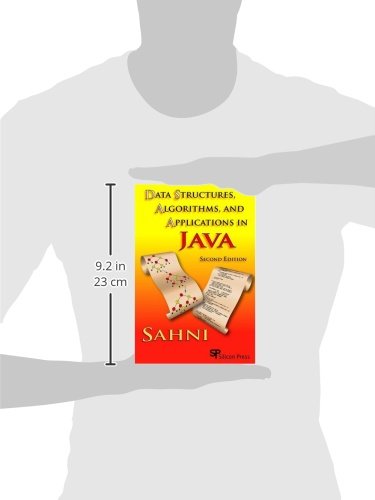 Data Structures, Algorithms, And Applications In Java — back cover