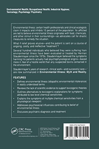 Environmental Illness: Myth & Reality