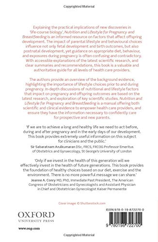 Nutrition and Lifestyle for Pregnancy and Breastfeeding