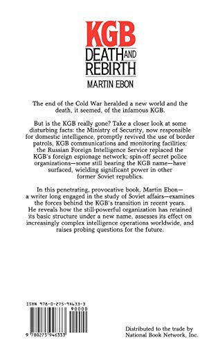 KGB: Death and Rebirth by Ebon, Martin