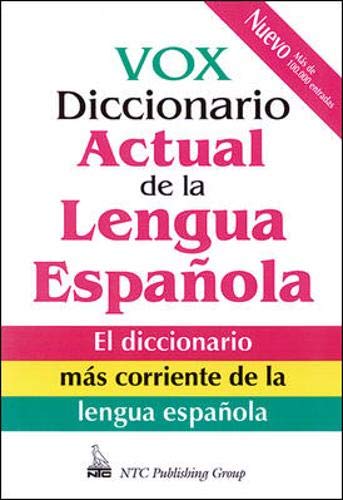 Vox Diccionario Actual De La Lengua Espanola