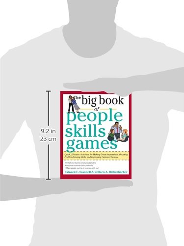 The Big Book of People Skills Games: Quick, Effective Activities for Making Great Impressions, Boosting Problem-Solving Skills and Improving Customer ... and Improved Customer Serv (Big Book Series)
