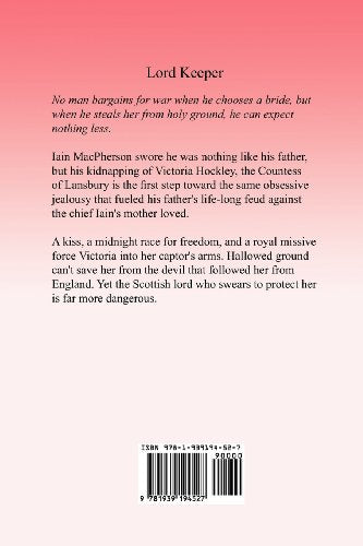 Lord Keeper — back cover