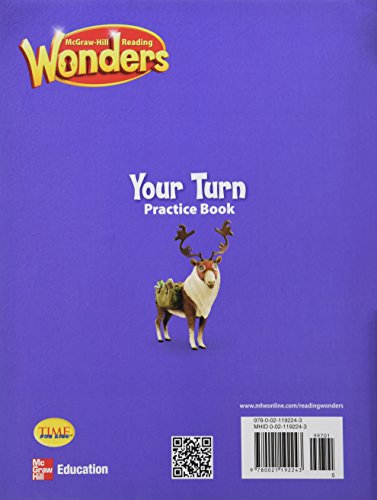 Reading Wonders, Grade 5, Your Turn Practice Book (ELEMENTARY CORE READING)