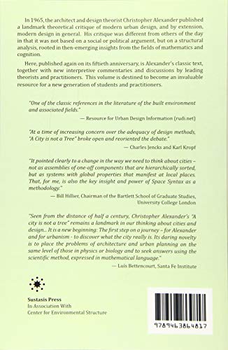 A City is Not a Tree: 50th Anniversary Edition