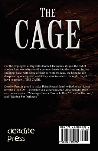 The Cage — back cover
