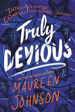 Truly Devious Series Collection 5 Books Set By Maureen Johnson (Nine Liars, Truly Devious, The Vanishing Stair, The Hand on the Wall, The Box in the Woods)