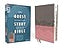 NIV, Quest Study Bible, Leathersoft, Gray/Pink, Thumb Indexed, Comfort Print: The Only Q and A Study Bible