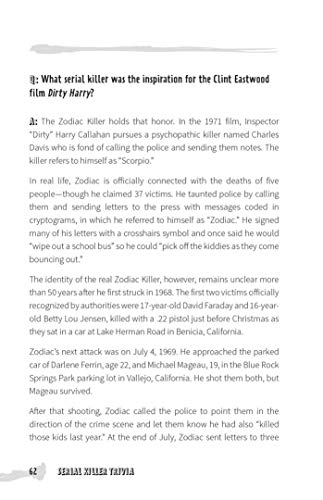 Serial Killer Trivia: Fascinating Facts and Disturbing Details That Will Freak You the F*ck Out (True Crime)