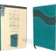 NIV, Premium Gift Bible, Leathersoft, Teal, Red Letter, Thumb Indexed, Comfort Print: The Perfect Bible for Any Gift-Giving Occasion