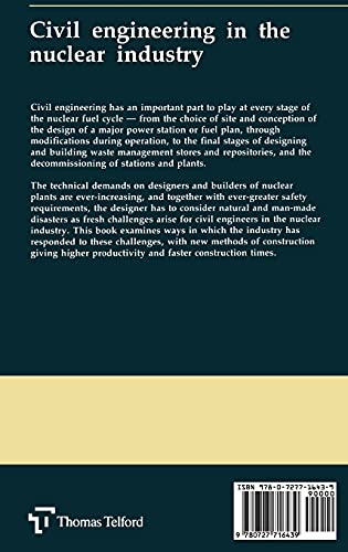 Civil Engineering in the Nuclear Industry