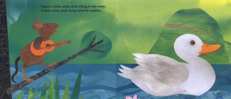 Little White Duck by Zaritzky, Bernard