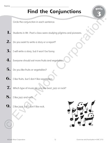 Grammar and Punctuation, Grade 3